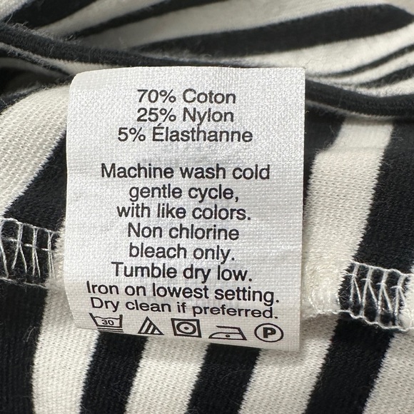 Madewell Verse Dress in Ivory Stripe - Picture 9 of 9